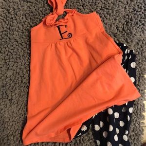 Lilly Pulitzer tie neck top for girls.